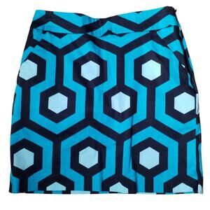 LoudMouth Ladies Womens Skort Size 2 Side Zip Front and Rear Pocket Pickleball